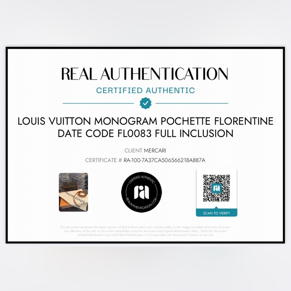 🔥Louis Vuitton Monogram Pochette Florentine date code FL0083 full inclusion🔥 - Picture 17 of 17